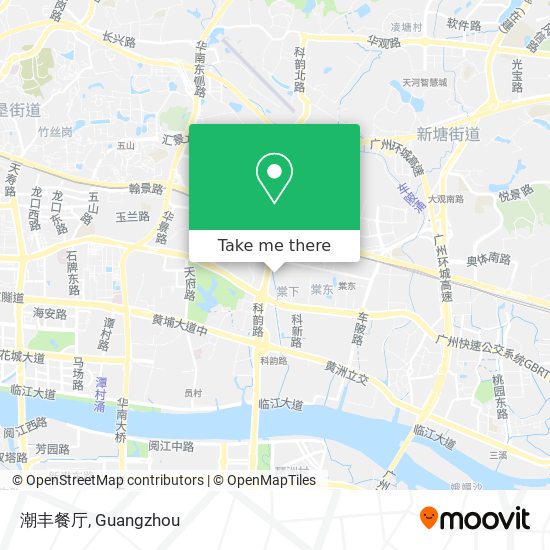 潮丰餐厅 map