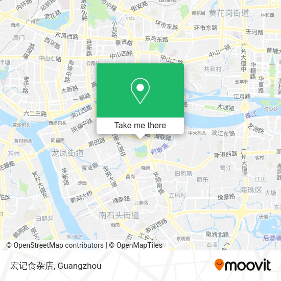 宏记食杂店 map