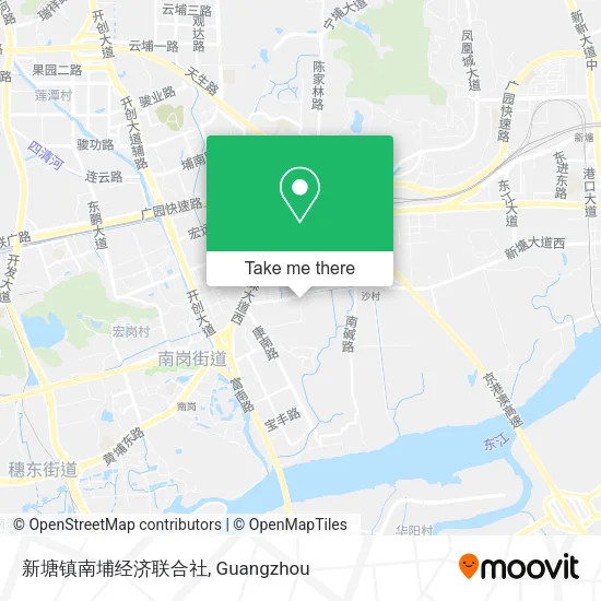 新塘镇南埔经济联合社 map