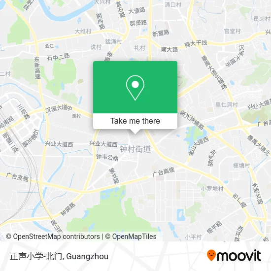 正声小学-北门 map