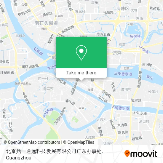北京鼎一通远科技发展有限公司广东办事处 map