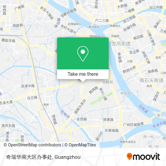 奇瑞华南大区办事处 map