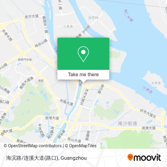 海滨路/连溪大道(路口) map