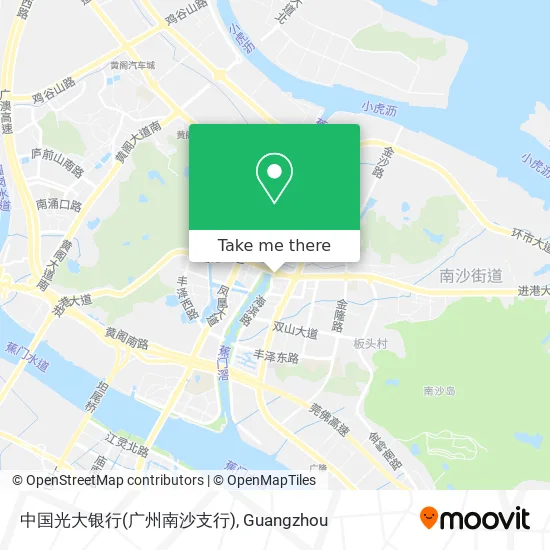 中国光大银行(广州南沙支行) map