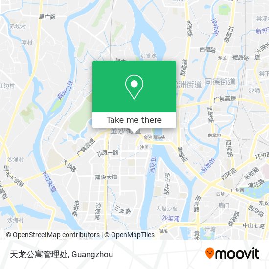 天龙公寓管理处 map