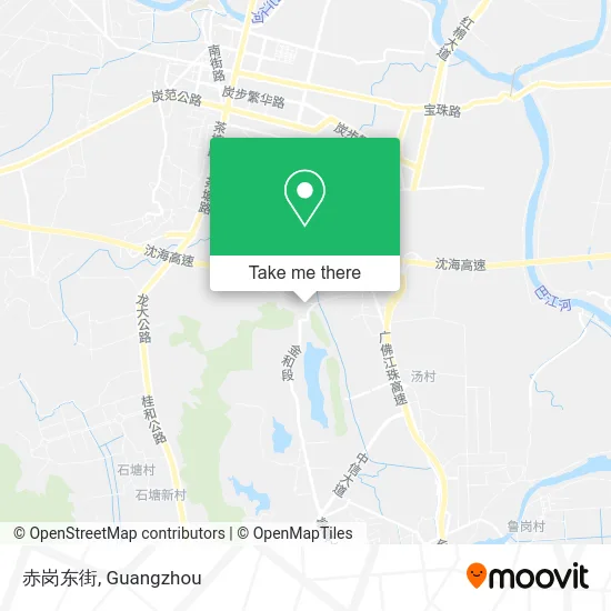 赤岗东街 map