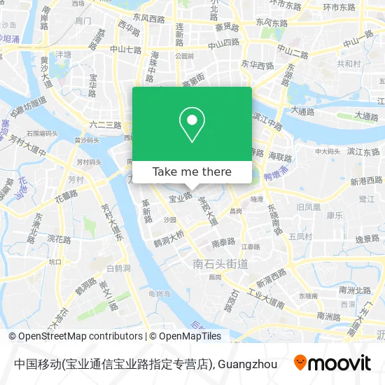 中国移动(宝业通信宝业路指定专营店) map