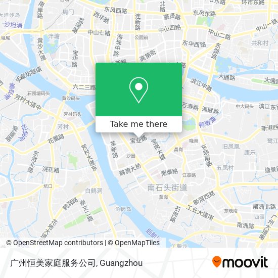 广州恒美家庭服务公司 map