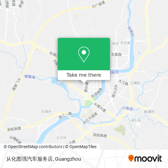 从化图强汽车服务店 map