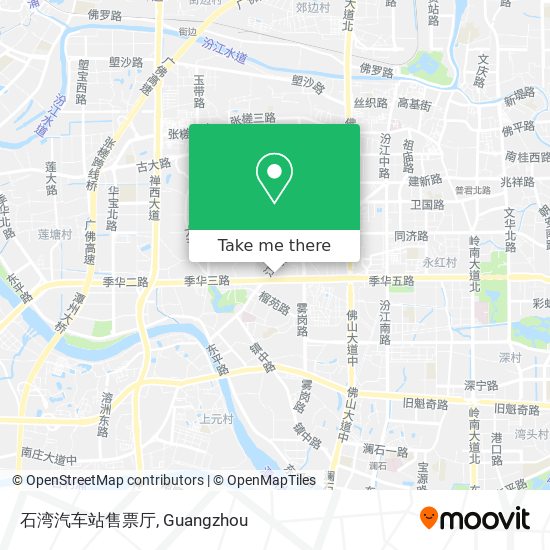 石湾汽车站售票厅 map