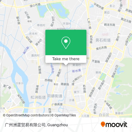 广州洲霆贸易有限公司 map