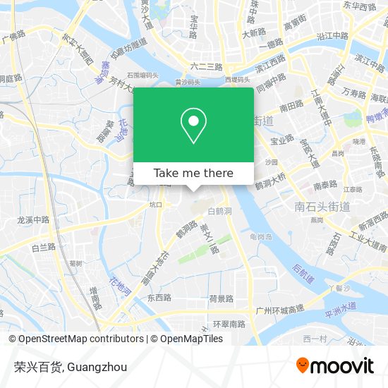 荣兴百货 map