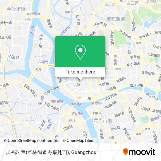 加福珠宝(华林街道办事处西) map