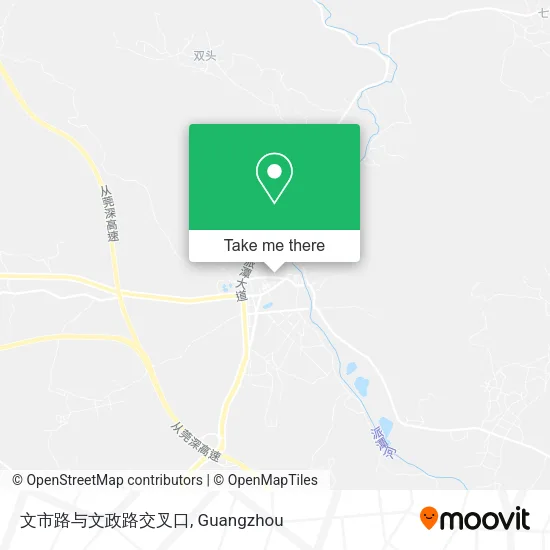 文市路与文政路交叉口 map