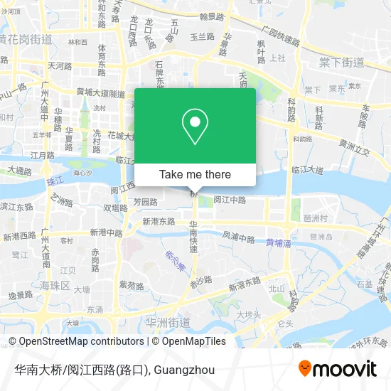 华南大桥/阅江西路(路口) map