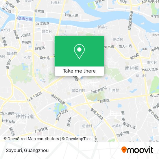 Sayouri map