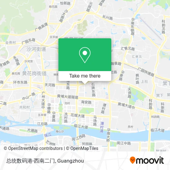 总统数码港-西南二门 map