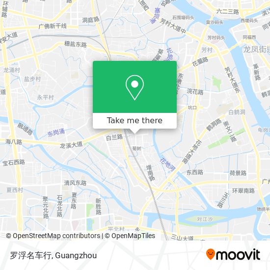 罗浮名车行 map