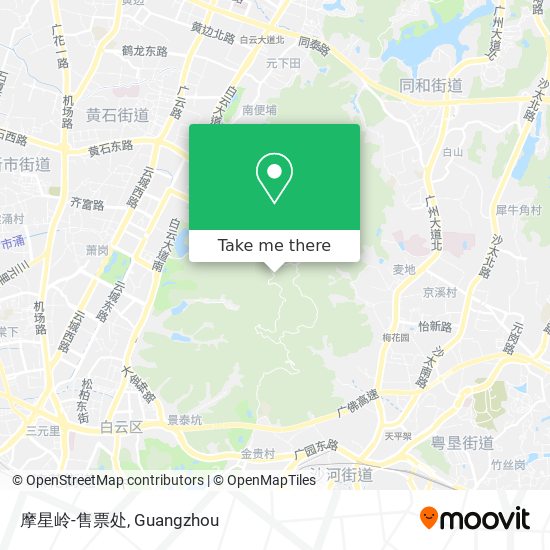 摩星岭-售票处 map