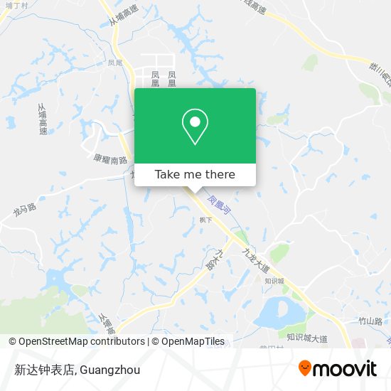 新达钟表店 map
