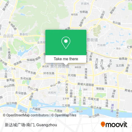 新达城广场-南门 map