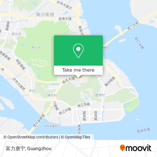 富力唐宁 map