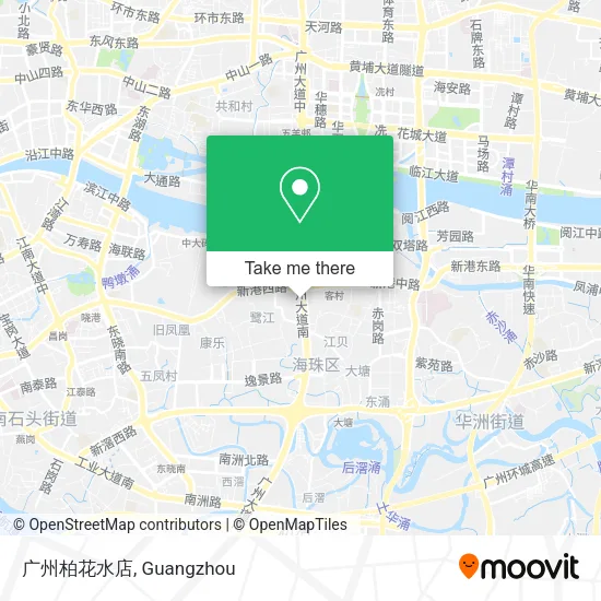 广州柏花水店 map