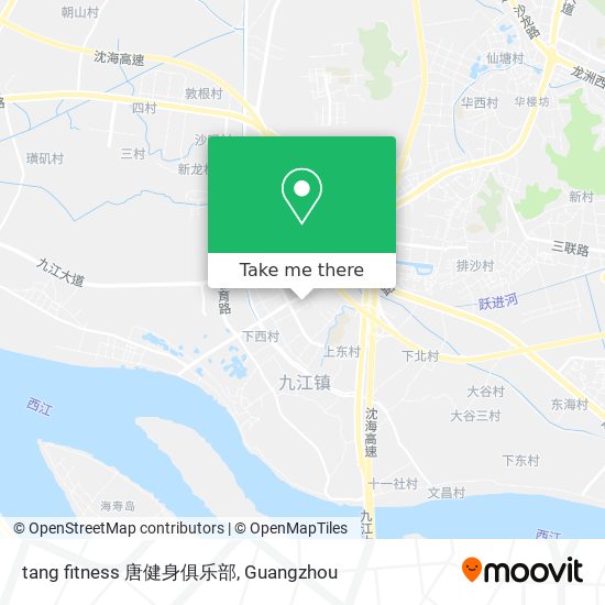 tang fitness 唐健身俱乐部 map