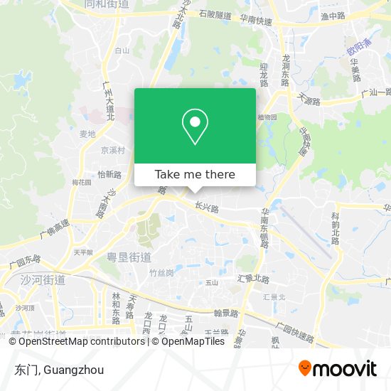 东门 map