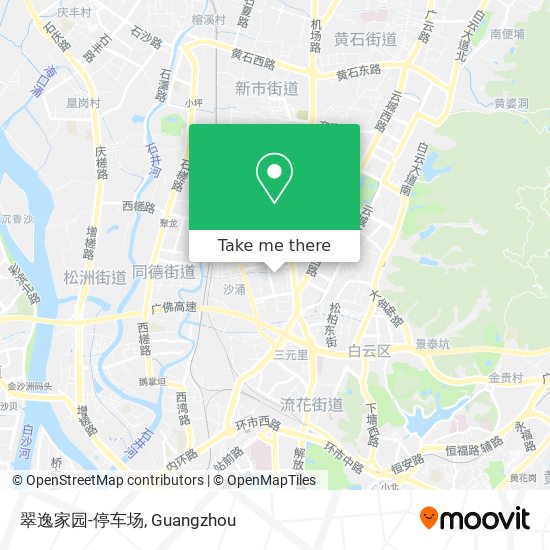 翠逸家园-停车场 map