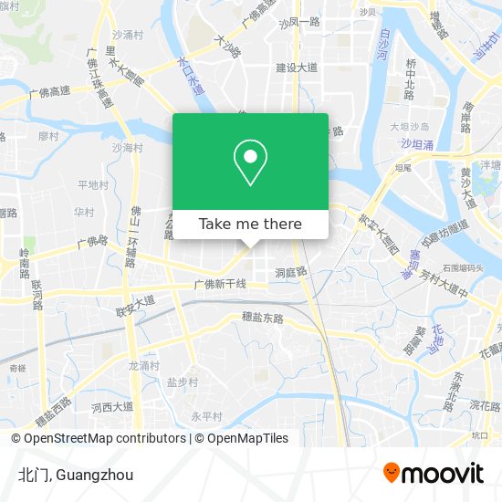 北门 map