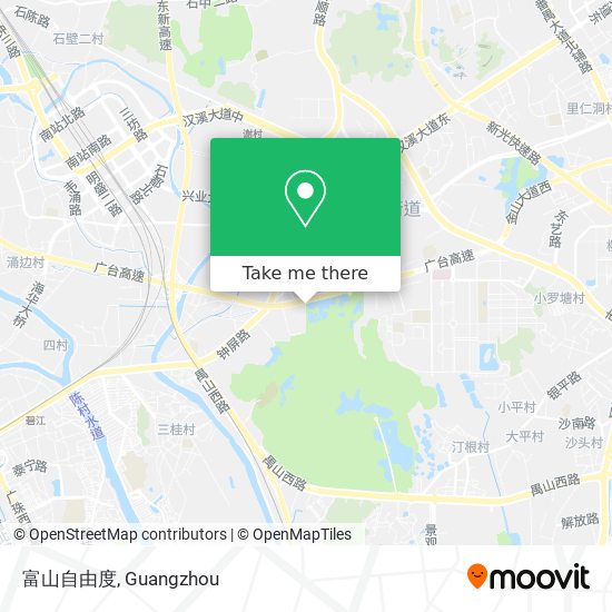 富山自由度 map