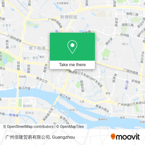 广州倍隆贸易有限公司 map