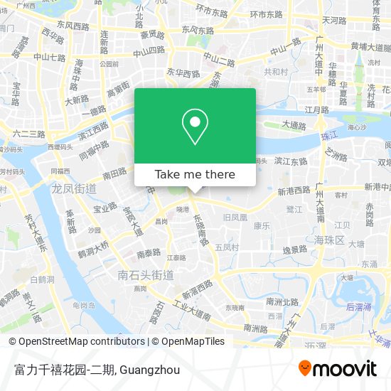 富力千禧花园-二期 map