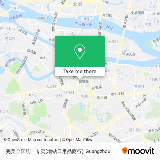 完美全国统一专卖(增钻日用品商行) map