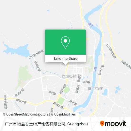 广州市增品香土特产销售有限公司 map