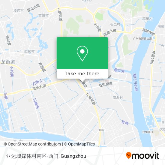 亚运城媒体村南区-西门 map