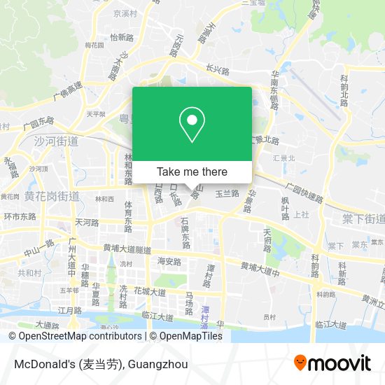 McDonald's (麦当劳) map