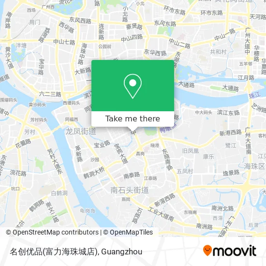 名创优品(富力海珠城店) map