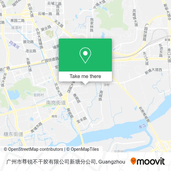 广州市尊锐不干胶有限公司新塘分公司 map