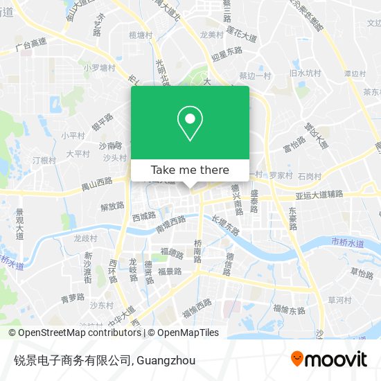 锐景电子商务有限公司 map