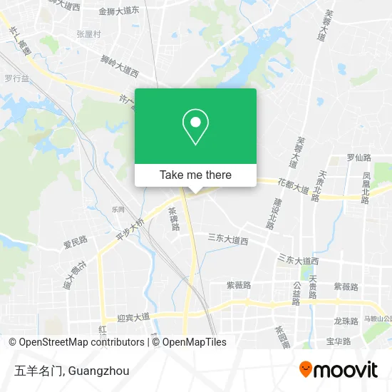 五羊名门 map