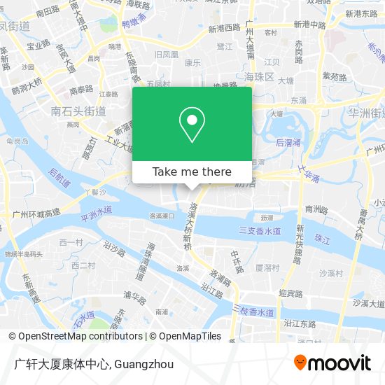 广轩大厦康体中心 map
