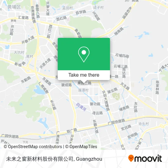 未来之窗新材料股份有限公司 map