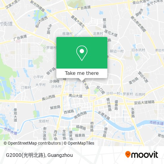 G2000(光明北路) map