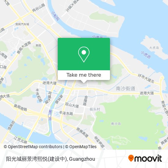 阳光城丽景湾熙悦(建设中) map