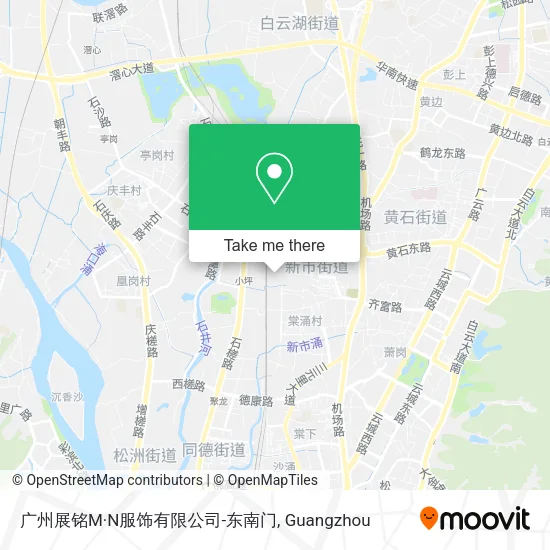 广州展铭M·N服饰有限公司-东南门 map