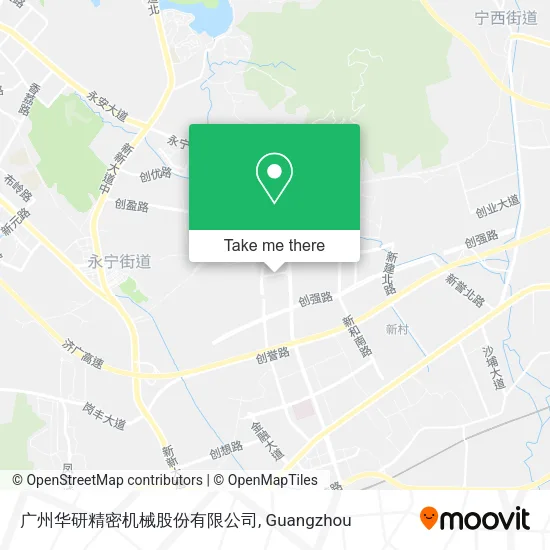 广州华研精密机械股份有限公司 map