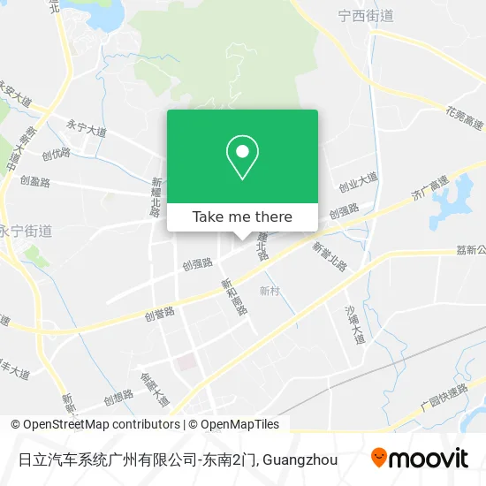 日立汽车系统广州有限公司-东南2门 map