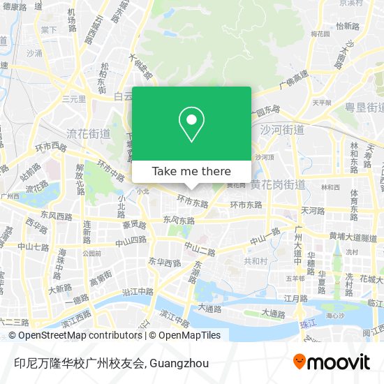 印尼万隆华校广州校友会 map